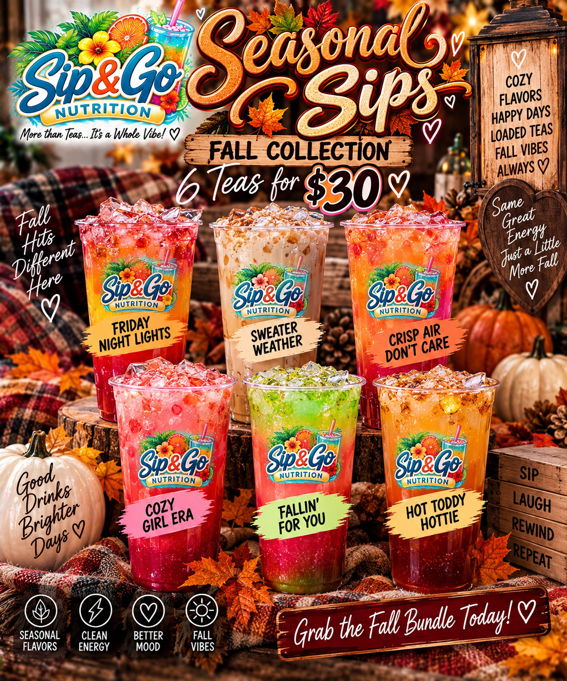 Seasonal Sips Fall Collection